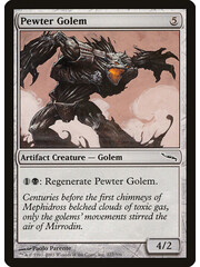 Magic: The Gathering Pewter Golem (227) Lightly Played