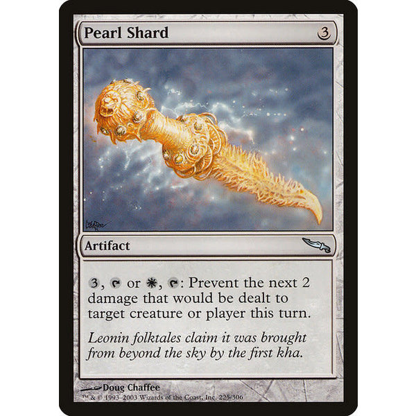 Magic: The Gathering Pearl Shard (225) Lightly Played