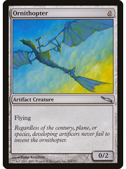 Magic: The Gathering Ornithopter (224) Moderately Played Foil