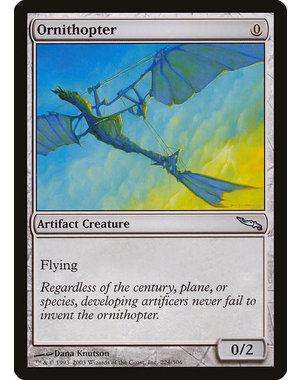 Magic: The Gathering Ornithopter (224) Moderately Played Foil