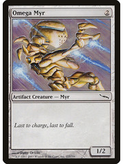 Magic: The Gathering Omega Myr (223) Moderately Played