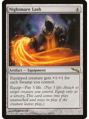 Magic: The Gathering Nightmare Lash (219) Heavily Played