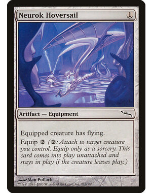 Magic: The Gathering Neurok Hoversail (218) Lightly Played