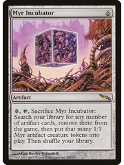 Magic: The Gathering Myr Incubator (212) Heavily Played