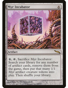Magic: The Gathering Myr Incubator (212) Heavily Played