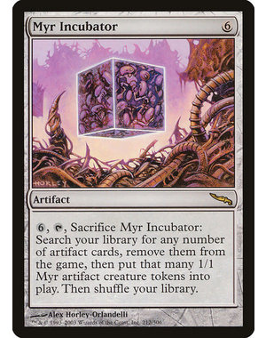 Magic: The Gathering Myr Incubator (212) Moderately Played