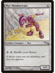 Magic: The Gathering Myr Mindservant (213) Lightly Played