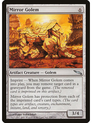Magic: The Gathering Mirror Golem (208) Lightly Played