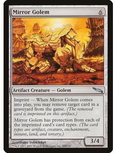 Magic: The Gathering Mirror Golem (208) Lightly Played