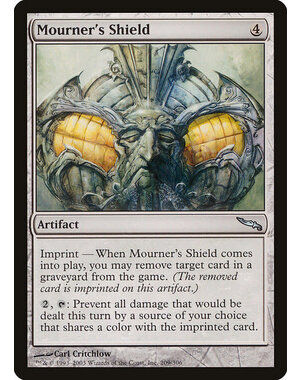 Magic: The Gathering Mourner's Shield (209) Lightly Played