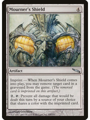 Magic: The Gathering Mourner's Shield (209) Moderately Played