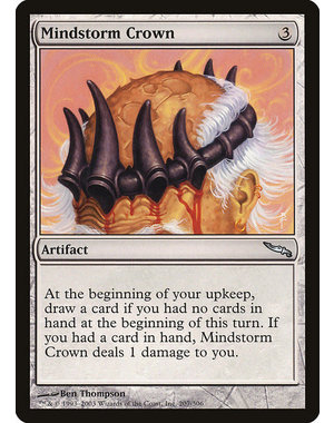Magic: The Gathering Mindstorm Crown (207) Moderately Played