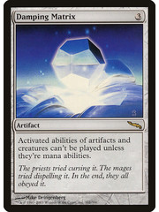 Magic: The Gathering Damping Matrix (161) Lightly Played