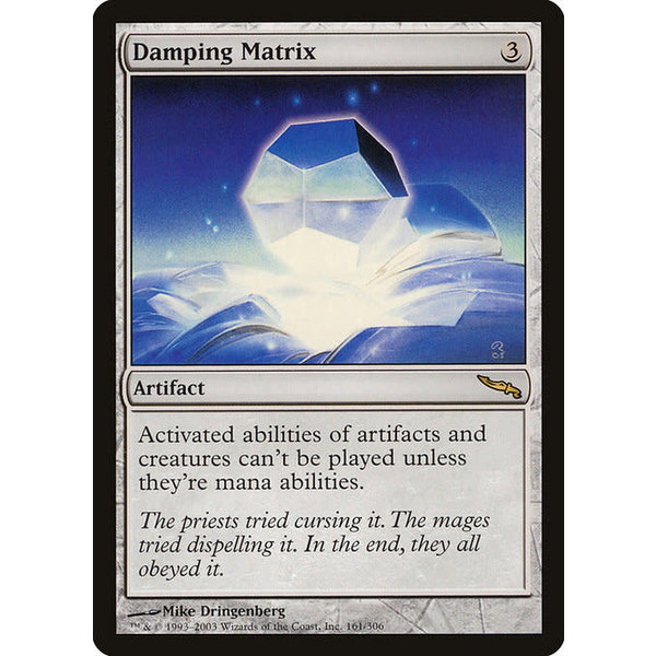 Magic: The Gathering Damping Matrix (161) Moderately Played