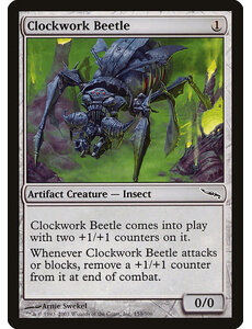 Magic: The Gathering Clockwork Beetle (153) Lightly Played
