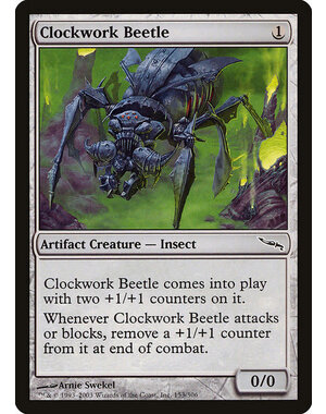 Magic: The Gathering Clockwork Beetle (153) Lightly Played