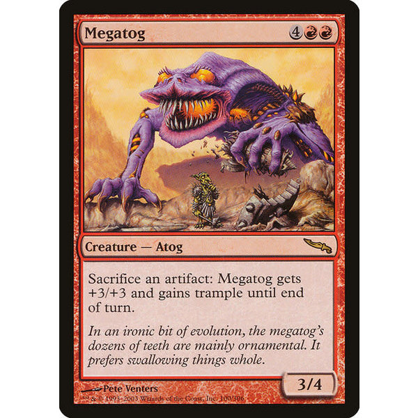 Magic: The Gathering Megatog (100) Heavily Played