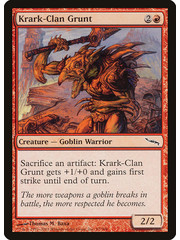 Magic: The Gathering Krark-Clan Grunt (097) Lightly Played