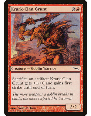 Magic: The Gathering Krark-Clan Grunt (097) Lightly Played