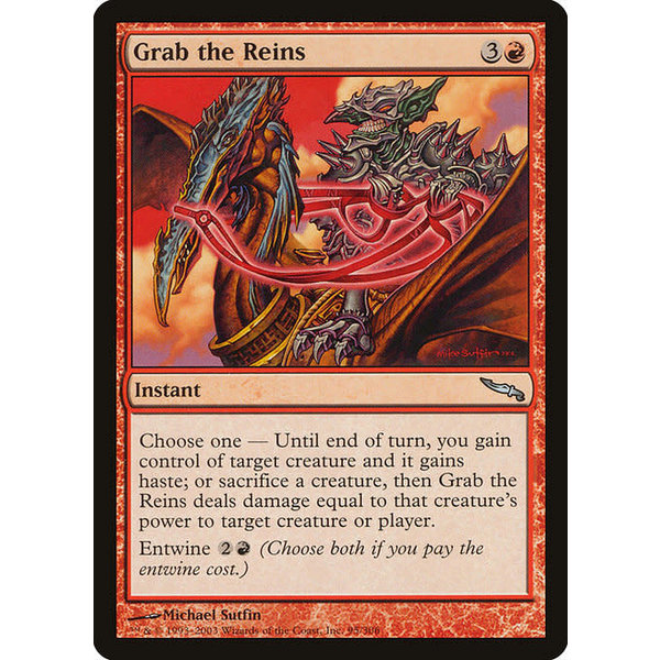 Magic: The Gathering Grab the Reins (095) Lightly Played