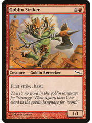 Magic: The Gathering Goblin Striker (094) Lightly Played