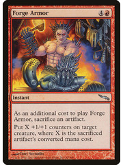 Magic: The Gathering Forge Armor (092) Heavily Played