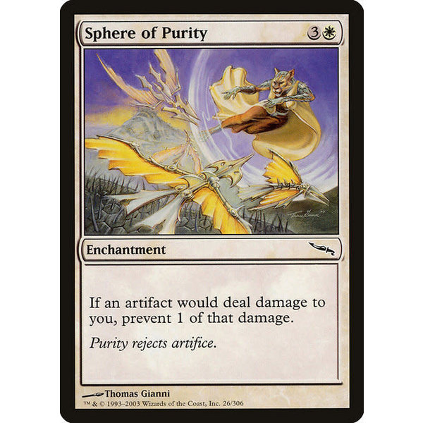 Magic: The Gathering Sphere of Purity (026) Lightly Played