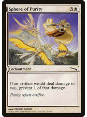 Magic: The Gathering Sphere of Purity (026) Moderately Played