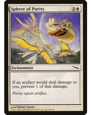 Magic: The Gathering Sphere of Purity (026) Moderately Played