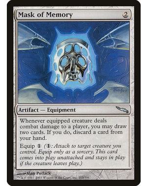 Magic: The Gathering Mask of Memory (203) Lightly Played