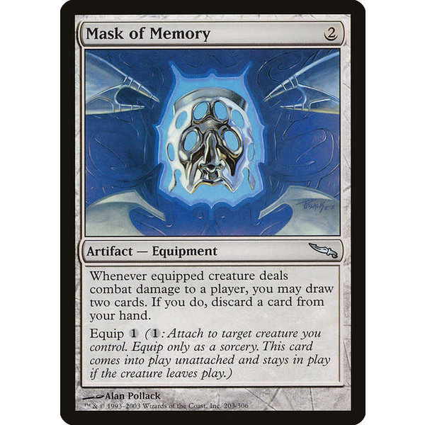 Magic: The Gathering Mask of Memory (203) Lightly Played