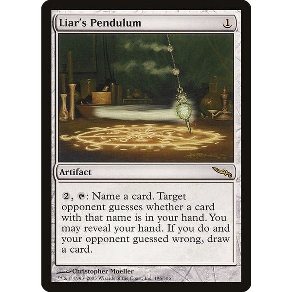 Magic: The Gathering Liar's Pendulum (196) Moderately Played