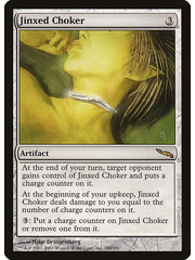 Magic: The Gathering Jinxed Choker (189) Moderately Played