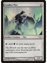Magic: The Gathering Leaden Myr (191) Lightly Played
