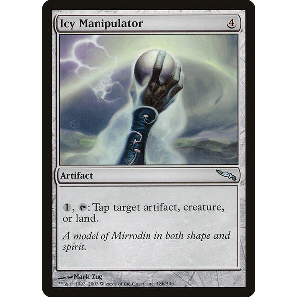 Magic: The Gathering Icy Manipulator (186) Heavily Played