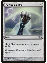 Magic: The Gathering Icy Manipulator (186) Moderately Played