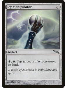 Magic: The Gathering Icy Manipulator (186) Moderately Played