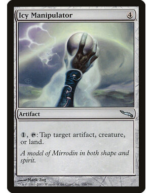 Magic: The Gathering Icy Manipulator (186) Moderately Played