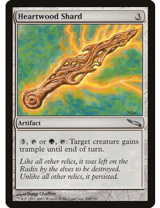 Magic: The Gathering Heartwood Shard (184) Lightly Played