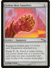 Magic: The Gathering Golem-Skin Gauntlets (181) Lightly Played