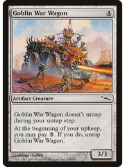 Magic: The Gathering Goblin War Wagon (179) Lightly Played