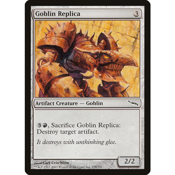 Magic: The Gathering Goblin Replica (178) Heavily Played