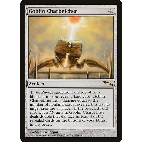 Magic: The Gathering Goblin Charbelcher (176) Heavily Played