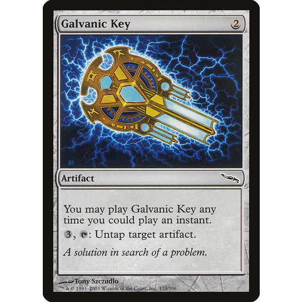 Magic: The Gathering Galvanic Key (173) Lightly Played