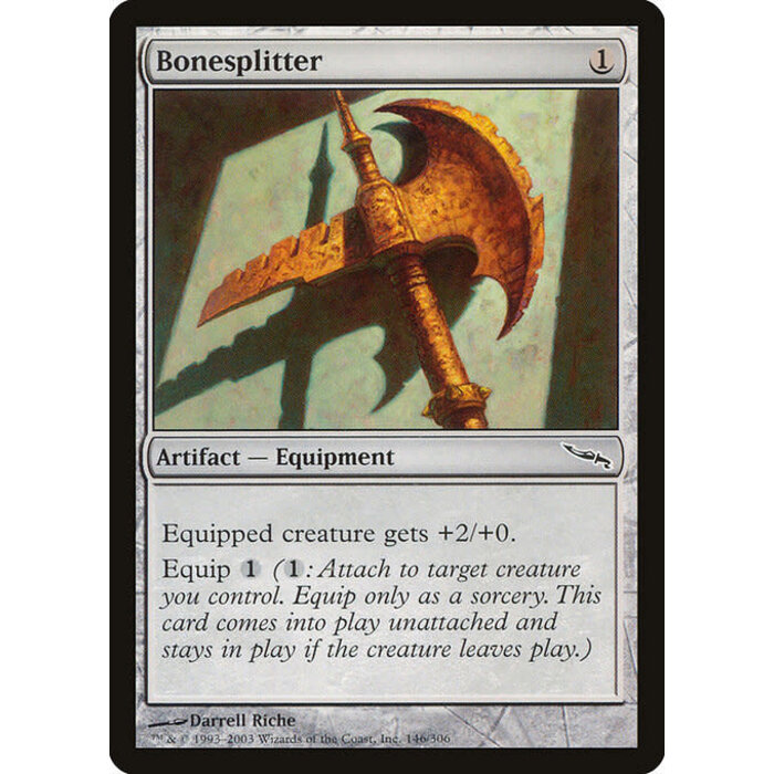 Magic: The Gathering Bonesplitter (146) Lightly Played