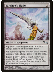 Magic: The Gathering Banshee's Blade (144) Lightly Played