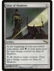 Magic: The Gathering Altar of Shadows (143) Moderately Played