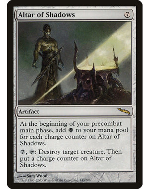 Magic: The Gathering Altar of Shadows (143) Moderately Played