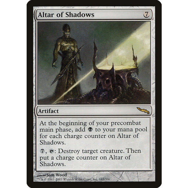 Magic: The Gathering Altar of Shadows (143) Moderately Played