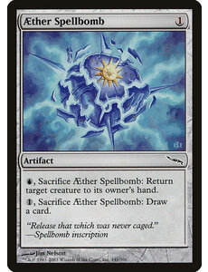 Magic: The Gathering Aether Spellbomb (141) Lightly Played